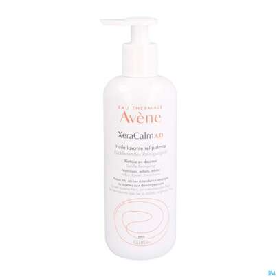 Sie sehen eine Packung Avene Xeracalm/a.d Rueckfettendes Reinigungsoel 400ml, Produktbild: 01 Avene Xeracalm/a.d Rueckfettendes Reinigungsoel 400ml, A-Nr.: 4146551 - 01