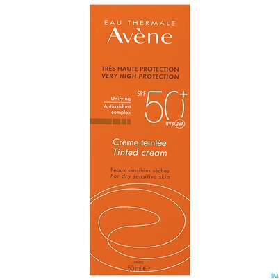Avène Sunsitive Getönte Sonnencreme Spf 50+ 50ml, A-Nr.: 2840425 - 01
