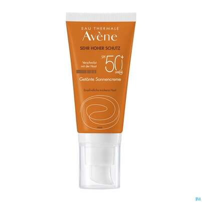 Avène Sunsitive Getönte Sonnencreme Spf 50+ 50ml, A-Nr.: 2840425 - 09