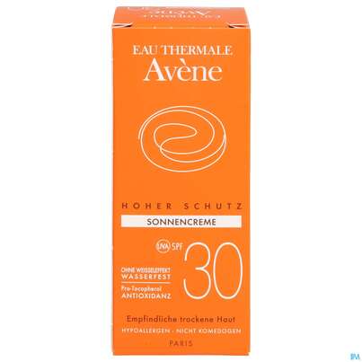 Sie sehen eine Packung Avène Sonnencreme Spf 30+ 50ml, Produktbild: 03 Avène Sonnencreme Spf 30+ 50ml, A-Nr.: 3290607 - 03