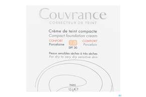 Avène Couvrance Kompakt Creme-make-up Reichhaltig Porzellan 10g, A-Nr.: 1774347 - 01