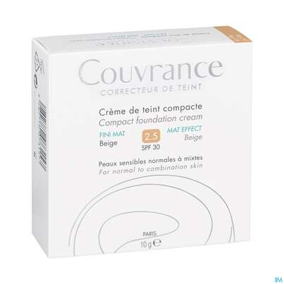 Avène Couvrance Kompakt Creme-make-up Mattierend Beige 10g, A-Nr.: 4782040 - 02