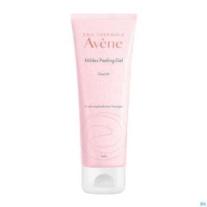 Sie sehen eine Packung Avene Basispflege Peeling-gel Mild 75ml, Produktbild: 02 Avene Basispflege Peeling-gel Mild 75ml, A-Nr.: 4727087 - 02