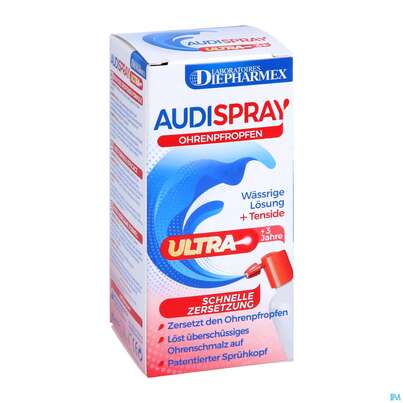 Sie sehen eine Packung Audispray Ultra 20ml, Produktbild: 03 Audispray Ultra 20ml, A-Nr.: 4995528 - 03