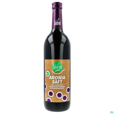 Sie sehen eine Packung Aronia Bio Direktsaft/oesterr. Solofino Glasf 750ml, Produktbild: 01 Aronia Bio Direktsaft/oesterr. Solofino Glasf 750ml, A-Nr.: 4269495 - 01