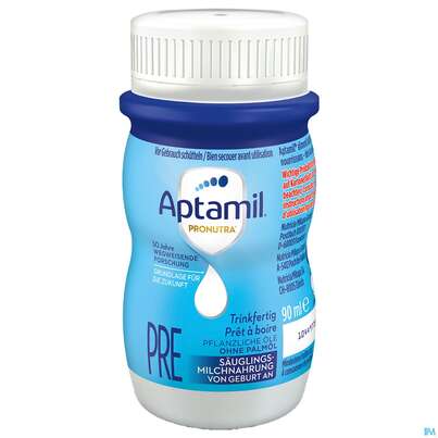 Aptamil Milch-fertignahrung Pronutra Pre Fluessig 90ml 24st, A-Nr.: 4136883 - 02