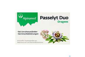 Sie sehen eine Packung Alpinamed Passelyt Dou Drag 60st, Produktbild: 01 Alpinamed Passelyt Dou Drag 60st, A-Nr.: 3917963 - 01