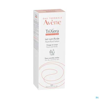 Sie sehen eine Packung Avène Trixera Nutrition Reichhaltige Pflegemilch 200ml, Produktbild: 03 Avène Trixera Nutrition Reichhaltige Pflegemilch 200ml, A-Nr.: 4556929 - 03