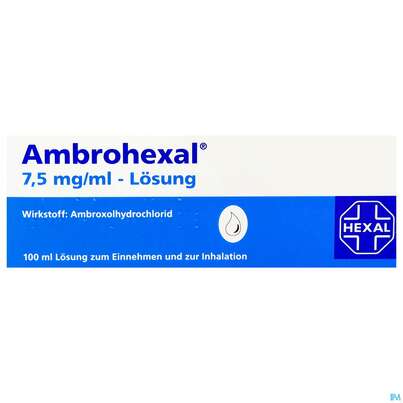 Ambrohexal Lösung 7,5mg/ml 100ml, A-Nr.: 1349621 - 01