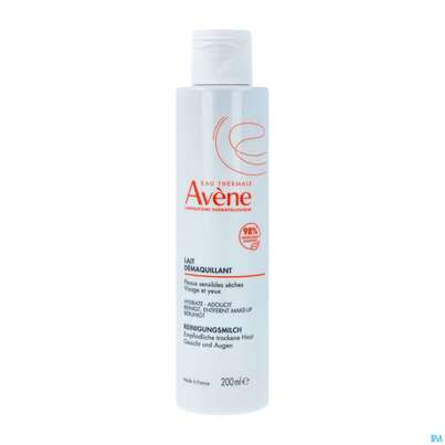 Sie sehen eine Packung Avene Basispflege Reinigungsmilch Neu 200ml, Produktbild: 02 Avene Basispflege Reinigungsmilch Neu 200ml, A-Nr.: 5724145 - 02