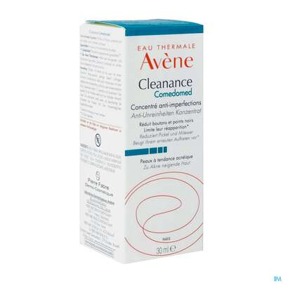Sie sehen eine Packung Avene Cleanance Comedomed Gel-cre Konzentrat 30ml, Produktbild: 02 Avene Cleanance Comedomed Gel-cre Konzentrat 30ml, A-Nr.: 5228334 - 02
