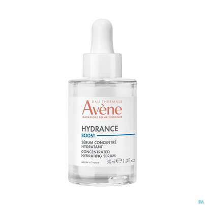 Sie sehen eine Packung Avene Hydrance Boost Serum 30ml, Produktbild: 08 Avene Hydrance Boost Serum 30ml, A-Nr.: 5724197 - 08