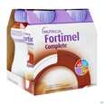 Fortimel/complete 200ml Vitalflasche Schoko 4st, A-Nr.: 3664775 - 02