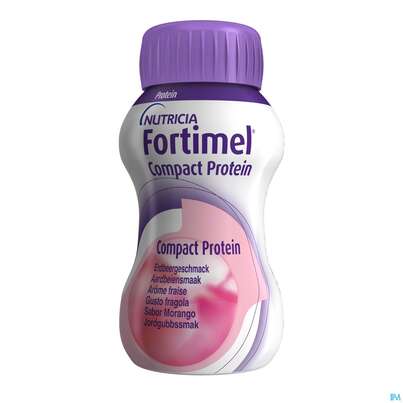 Fortimel/protein 200ml 1,5kcal Erdbeere 4st, A-Nr.: 4303312 - 06