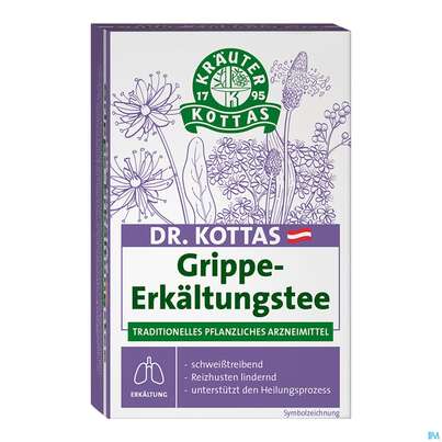 Dr.Kottas Tee Grippe-erkaeltung 20st, A-Nr.: 3886122 - 01