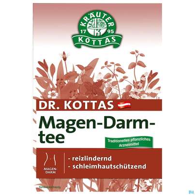 Sie sehen eine Packung Dr.Kottas Tee Magen-darm 20st, Produktbild: 02 Dr.Kottas Tee Magen-darm 20st, A-Nr.: 3886062 - 02