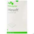 Sie sehen eine Packung Vlieskompressen Mesoft/set Steril 10x 10cm 5st, Produktbild: 01 Vlieskompressen Mesoft/set Steril 10x 10cm 5st, A-Nr.: 1652331 - 01