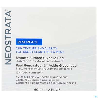 Sie sehen eine Packung Neostrata Smooth Surface Glycol Peel 60ml, Produktbild: 01 Neostrata Smooth Surface Glycol Peel 60ml, A-Nr.: 4789289 - 01