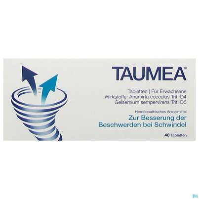 Sie sehen eine Packung Taumea Tabl 40st, Produktbild: 01 Taumea Tabl 40st, A-Nr.: 4466706 - 01