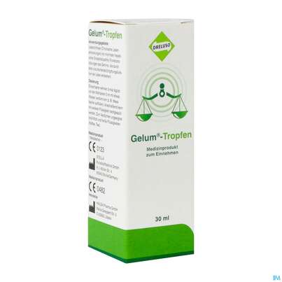 Sie sehen eine Packung Dreluso Gelum-tropfen 30ml, Produktbild: 02 Dreluso Gelum-tropfen 30ml, A-Nr.: 4262777 - 02