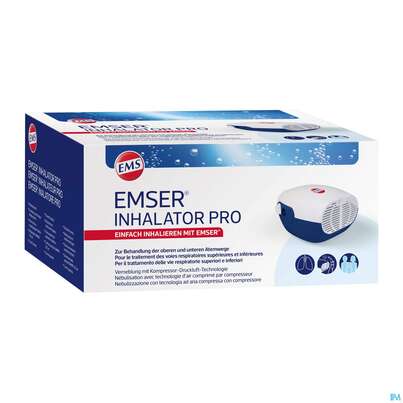 Sie sehen eine Packung Inhalatoren U.zubehoer Geraet Emser/inhalator Pro 1st, Produktbild: 02 Inhalatoren U.zubehoer Geraet Emser/inhalator Pro 1st, A-Nr.: 5438698 - 02