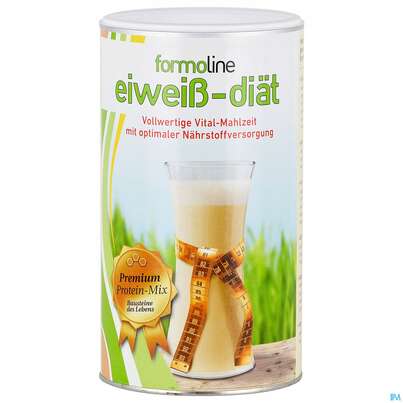 Sie sehen eine Packung Formoline Eiweiss Diaet Pulver 480g 1st, Produktbild: 01 Formoline Eiweiss Diaet Pulver 480g 1st, A-Nr.: 3169018 - 01