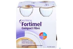 Fortimel/compact/fibre 125ml Vitalflasche Mocca 4st, A-Nr.: 3797915 - 01