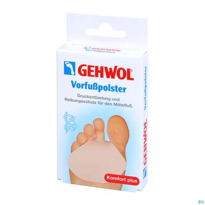 Sie sehen eine Packung Gehwol Gel-vorfusspolster Nr 64511 1st, Produktbild: 04 Gehwol Gel-vorfusspolster Nr 64511 1st, A-Nr.: 2525907 - 04