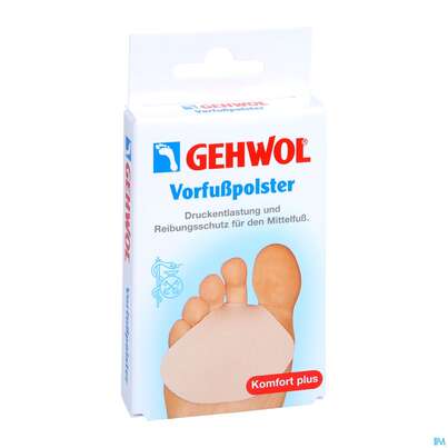 Sie sehen eine Packung Gehwol Gel-vorfusspolster Nr 64511 1st, Produktbild: 05 Gehwol Gel-vorfusspolster Nr 64511 1st, A-Nr.: 2525907 - 05
