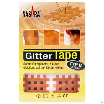 Tape Gittertape Triggertape Acutop Beige Typ B 2,8x3,6cm 120st, A-Nr.: 4608313 - 01
