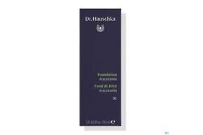 Hauschka Dr. Kosmetik Pflegend Dekorativ Foundation 01 Macadamia Neu 30ml, A-Nr.: 4592598 - 01