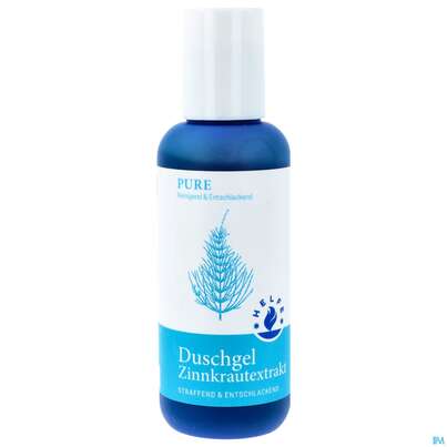 Sie sehen eine Packung Helfe Duschbad/pure Zinnkrautextrakt 200m, Produktbild: 01 Helfe Duschbad/pure Zinnkrautextrakt 200m, A-Nr.: 4891214 - 01