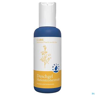 Sie sehen eine Packung Helfe Duschgel/care Haferstrohextrakt 200ml, Produktbild: 02 Helfe Duschgel/care Haferstrohextrakt 200ml, A-Nr.: 4891208 - 02