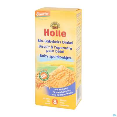 Sie sehen eine Packung Holle Demeter Bio Baby-dinkelkeks 150g, Produktbild: 05 Holle Demeter Bio Baby-dinkelkeks 150g, A-Nr.: 3566914 - 05