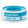 Sie sehen eine Packung Wundpflaster Leukoflex Rollenpflaster 5mx 1,25cm 0112100 1st, Produktbild: 01 Wundpflaster Leukoflex Rollenpflaster 5mx 1,25cm 0112100 1st, A-Nr.: 5020378 - 01