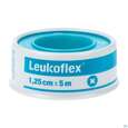 Sie sehen eine Packung Wundpflaster Leukoflex Rollenpflaster 5mx 1,25cm 0112100 1st, Produktbild: 02 Wundpflaster Leukoflex Rollenpflaster 5mx 1,25cm 0112100 1st, A-Nr.: 5020378 - 02