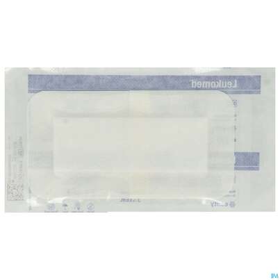 Sie sehen eine Packung Wundverband Leukomed/steril Verklebungsschutz 8x15cm 5st, Produktbild: 02 Wundverband Leukomed/steril Verklebungsschutz 8x15cm 5st, A-Nr.: 3091262 - 02