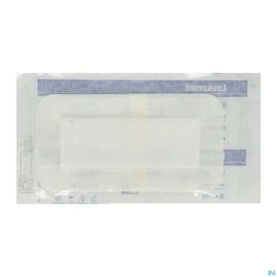 Sie sehen eine Packung Wundverband Leukomed/steril Verklebungsschutz 8x15cm 5st, Produktbild: 08 Wundverband Leukomed/steril Verklebungsschutz 8x15cm 5st, A-Nr.: 3091262 - 08
