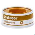 Sie sehen eine Packung Wundpflaster Leukopor Rollenpflaster 5mx 1,25cm 0247100 1st, Produktbild: 01 Wundpflaster Leukopor Rollenpflaster 5mx 1,25cm 0247100 1st, A-Nr.: 5020527 - 01
