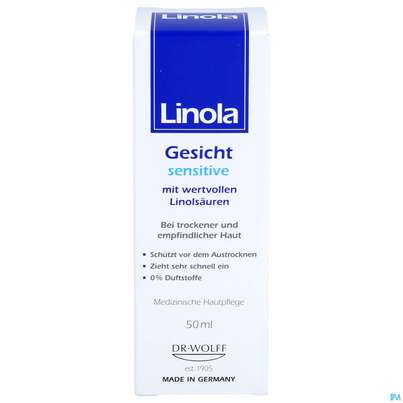 Linola Gesichtscreme Sensitive 50ml, A-Nr.: 5819319 - 01