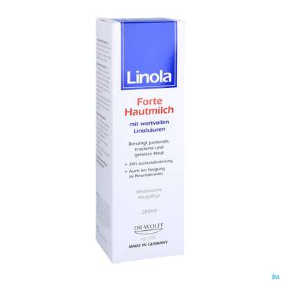 Linola Hautmilch Forte 200ml, A-Nr.: 5650493 - 03