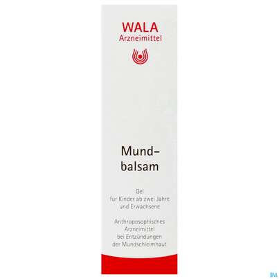Sie sehen eine Packung Mundbalsam Wala Gel 30g, Produktbild: 01 Mundbalsam Wala Gel 30g, A-Nr.: 0552389 - 01