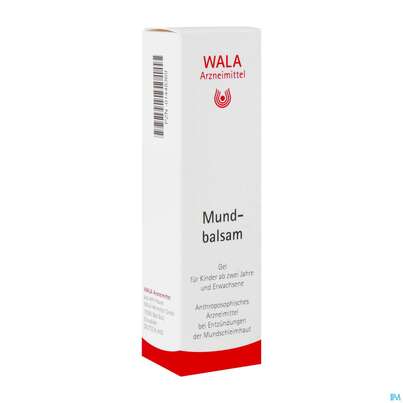 Sie sehen eine Packung Mundbalsam Wala Gel 30g, Produktbild: 02 Mundbalsam Wala Gel 30g, A-Nr.: 0552389 - 02
