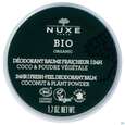 Sie sehen eine Packung Nuxe Bio/deo Balm 24h Fresh-feel Coconut +plant Powder 50g, Produktbild: 01 Nuxe Bio/deo Balm 24h Fresh-feel Coconut +plant Powder 50g, A-Nr.: 5607847 - 01