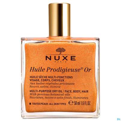 Sie sehen eine Packung Nuxe Huile Prodigieuse Dry Oil 50ml, Produktbild: 03 Nuxe Huile Prodigieuse Dry Oil 50ml, A-Nr.: 4610511 - 03