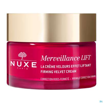 Sie sehen eine Packung Nuxe Merveillance/lift Firming/velvet Cream Normale-trockene Haut 50ml, Produktbild: 05 Nuxe Merveillance/lift Firming/velvet Cream Normale-trockene Haut 50ml, A-Nr.: 5615930 - 05