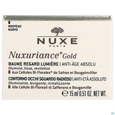 Nuxe Nuxuriance Anti-aging Intensiv Gold Augen Balsam 15ml, A-Nr.: 5267601 - 01