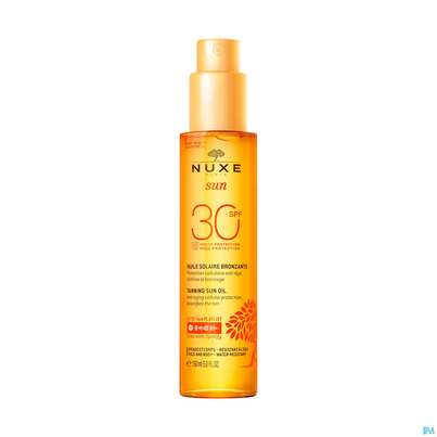 Sonnenprodukte Nuxe Sun Gesicht +koerper Tanning Sun Oil Lsf30 150ml, A-Nr.: 4338411 - 02