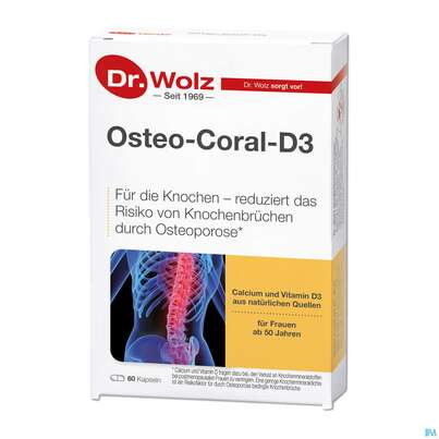 Osteo Coral D3 Kapseln Dr.wolz Nr 60652 60st, A-Nr.: 4151380 - 04