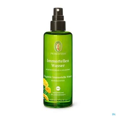Sie sehen eine Packung Primavera Bio Pflanzenwasser Immortelle 100ml, Produktbild: 02 Primavera Bio Pflanzenwasser Immortelle 100ml, A-Nr.: 4515994 - 02